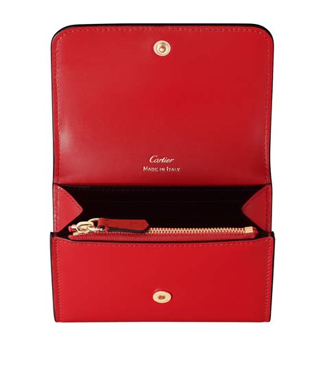 portacarte cartier|cartier double c wallets.